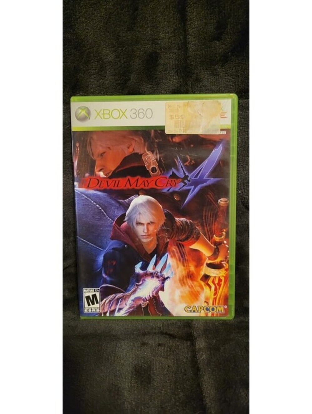 Devil May Cry 4 Microsoft Xbox 360 2008 Capcom Action Adventure Video Game